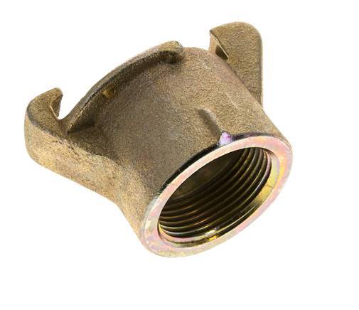 Coupleur à sablage 1 1/4'' filets femelles Fonte malléable Coupleur Longueur 55 mm