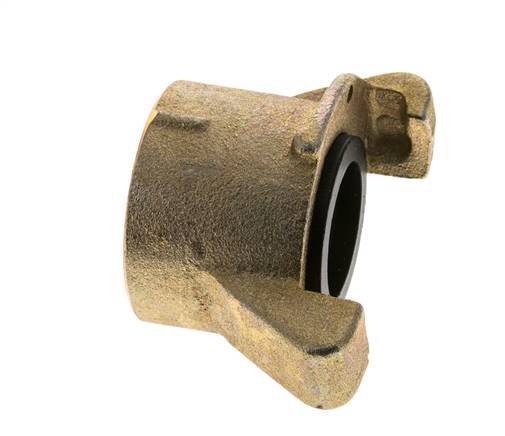 Coupleur à sablage 1 1/4'' filets femelles Fonte malléable Coupleur Longueur 55 mm