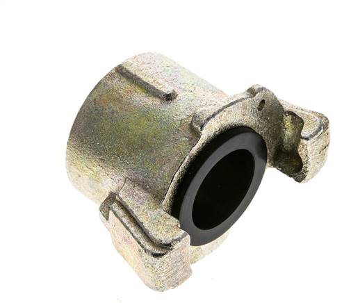 Coupleur a sablage 1 1/4'' filets femelles Fonte malleable Coupleur Longueur 62 mm