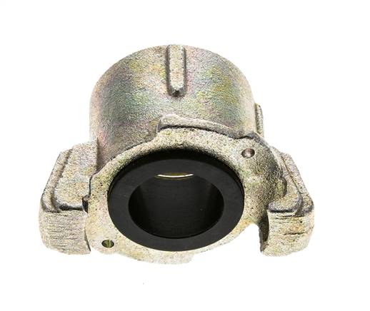 Coupleur a sablage 1 1/4'' filets femelles Fonte malleable Coupleur Longueur 62 mm