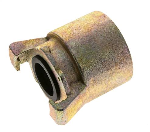 Coupleur a sablage Filets femelles 2'' en fonte malleable Longueur du coupleur 79 mm