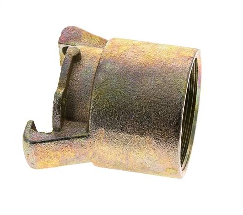 Coupleur a sablage Filets femelles 2'' en fonte malleable Longueur du coupleur 79 mm