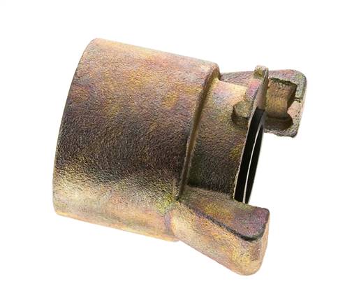 Coupleur a sablage Filets femelles 2'' en fonte malleable Longueur du coupleur 79 mm