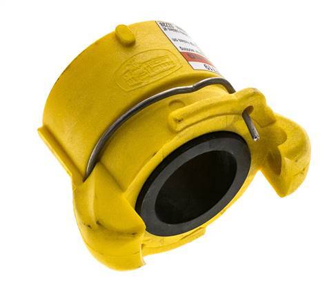 Coupleur à sablage 50 mm Filets femelles Nylon Longueur du coupleur 63 mm