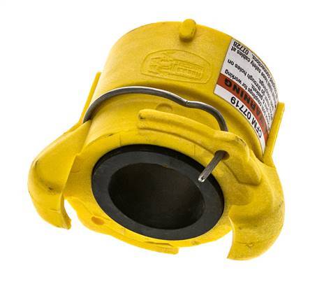 Coupleur à sablage 50 mm Filets femelles Nylon Longueur du coupleur 63 mm