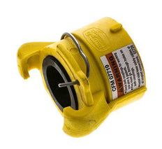 Coupleur à sablage 50 mm Filets femelles Nylon Longueur du coupleur 63 mm