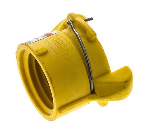 Coupleur à sablage 50 mm Filets femelles Nylon Longueur du coupleur 63 mm