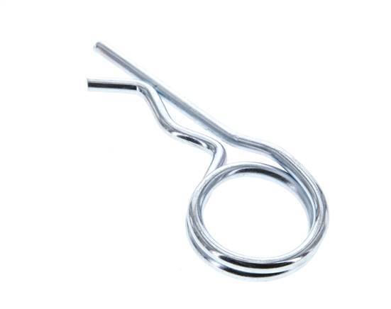 Coupleur de sablage 3 mm Clip de sécurité DIN 11024 [10 Pièces].