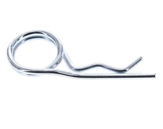 Coupleur de sablage 3 mm Clip de sécurité DIN 11024 [10 Pièces].