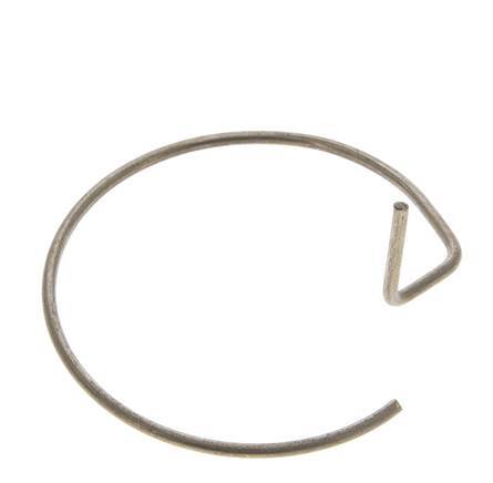 Sandblast Coupling 2 mm Automatic Safety Clip [2 Pieces]
