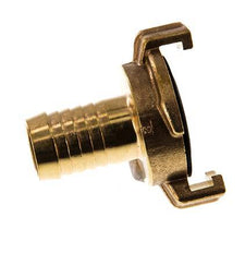 Embout de tuyau 19 mm (3/4'') GEKA Coupleur en laiton pour tuyau d'arrosage [2 pièces].
