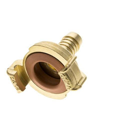 Embout de tuyau 13 mm (1/2'') GEKA Coupleur en laiton pour tuyau de jardin KTW