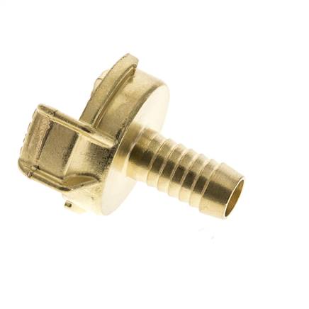 Embout de tuyau 13 mm (1/2'') GEKA Coupleur en laiton pour tuyau de jardin KTW