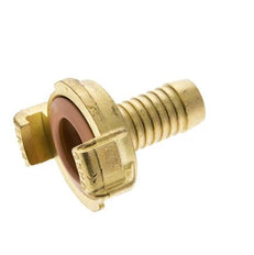 Embout de tuyau 16 mm (5/8'') GEKA Coupleur en laiton pour tuyau de jardin KTW