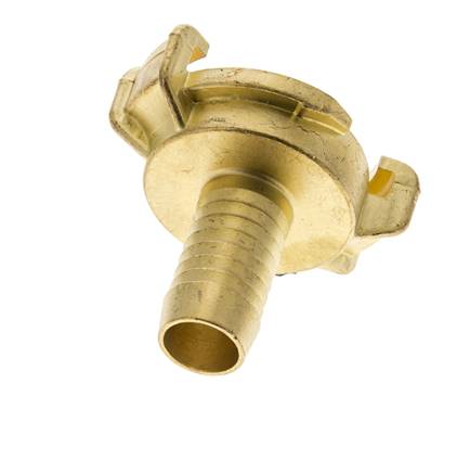 Embout de tuyau 16 mm (5/8'') GEKA Coupleur en laiton pour tuyau de jardin KTW
