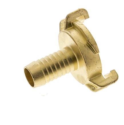 Embout de tuyau 16 mm (5/8'') GEKA Coupleur en laiton pour tuyau de jardin KTW