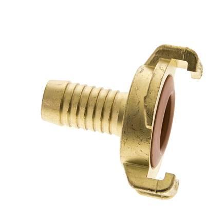 Embout de tuyau 16 mm (5/8'') GEKA Coupleur en laiton pour tuyau de jardin KTW