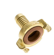 Embout de tuyau 16 mm (5/8'') GEKA Coupleur en laiton pour tuyau de jardin KTW