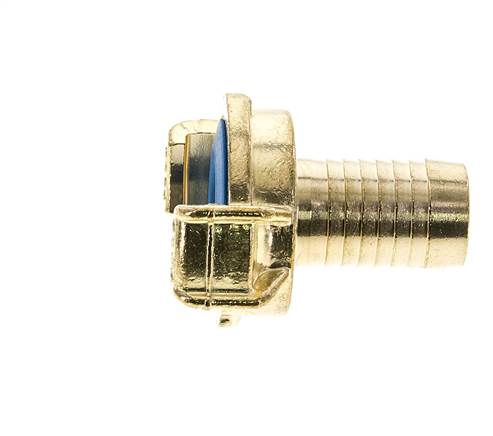 Embout de tuyau 19 mm (3/4'') GEKA Coupleur en laiton pour tuyau de jardin KTW