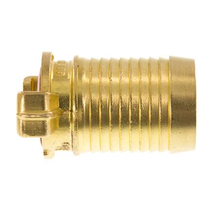 Embout de tuyau 38 mm (1 1/2'') GEKA Coupleur en laiton pour tuyau de jardin KTW
