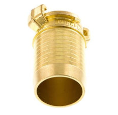 Embout de tuyau 38 mm (1 1/2'') GEKA Coupleur en laiton pour tuyau de jardin KTW