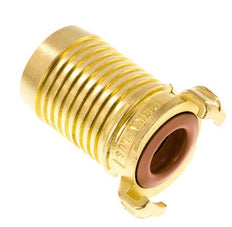 Embout de tuyau 38 mm (1 1/2'') GEKA Coupleur en laiton pour tuyau de jardin KTW