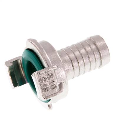Embout de tuyau 19 mm (3/4'') pour tuyau d'arrosage GEKA Coupleur en acier inoxydable