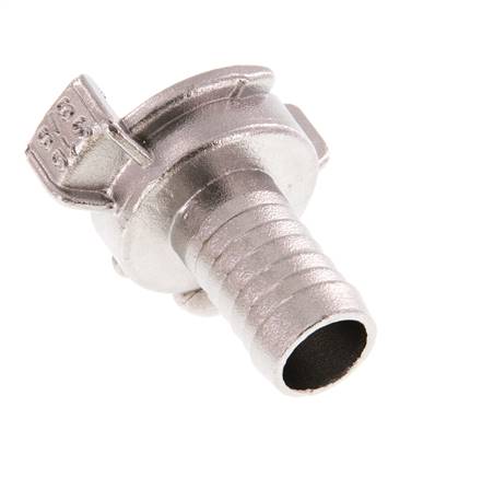 Embout de tuyau 19 mm (3/4'') pour tuyau d'arrosage GEKA Coupleur en acier inoxydable