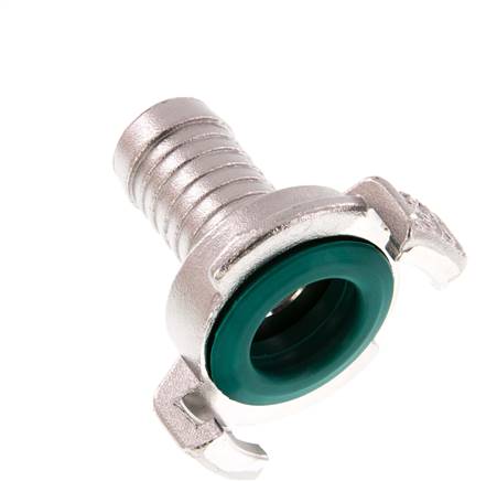 Embout de tuyau 19 mm (3/4'') pour tuyau d'arrosage GEKA Coupleur en acier inoxydable