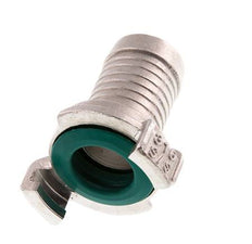 Embout de tuyau 25 mm (1'') Coupleur en acier inoxydable pour tuyau de jardin GEKA