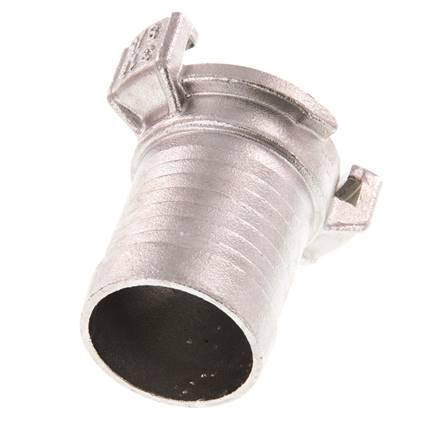 Embout de tuyau de 32 mm (1 1/4'') Coupleur en acier inoxydable pour tuyau de jardin GEKA