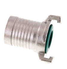 Embout de tuyau de 32 mm (1 1/4'') Coupleur en acier inoxydable pour tuyau de jardin GEKA