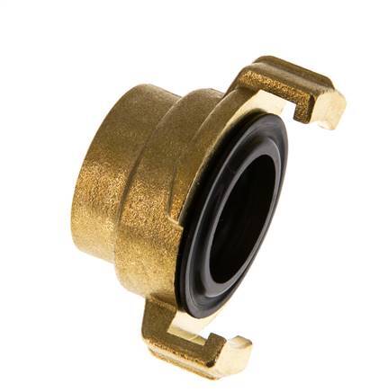 3/4'' Female GEKA Garden Hose Brass Coupling [2 Pieces]