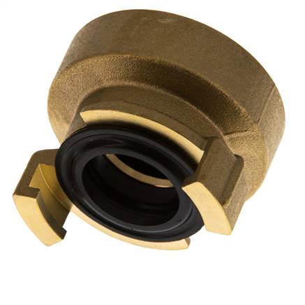 Coupleur femelle 1 1/2'' en laiton pour tuyau d'arrosage GEKA