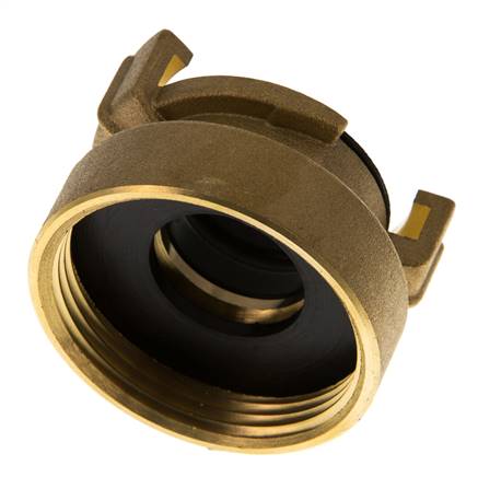 Coupleur femelle 1 1/2'' en laiton pour tuyau d'arrosage GEKA