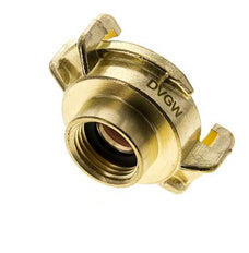 Raccord en laiton 1/2'' femelle GEKA pour tuyau d'arrosage KTW