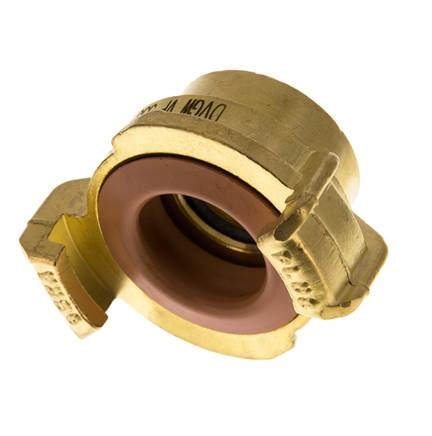 Raccord en laiton 3/4'' femelle GEKA pour tuyau d'arrosage KTW