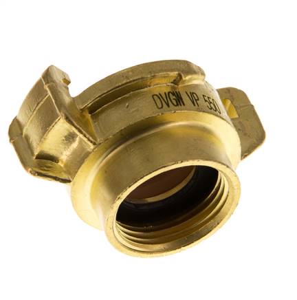 Raccord en laiton 3/4'' femelle GEKA pour tuyau d'arrosage KTW