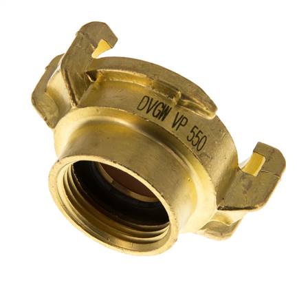 Raccord en laiton 3/4'' femelle GEKA pour tuyau d'arrosage KTW