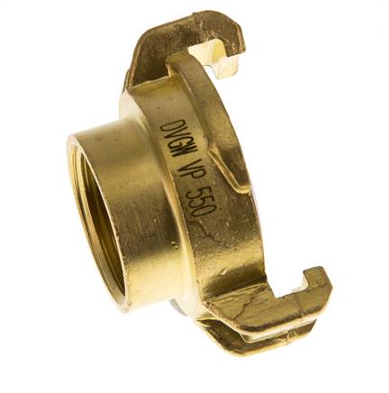 Raccord en laiton 3/4'' femelle GEKA pour tuyau d'arrosage KTW