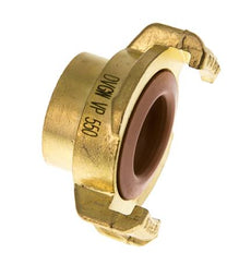Raccord en laiton 3/4'' femelle GEKA pour tuyau d'arrosage KTW