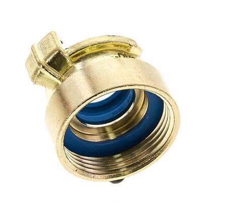 1 1/4'' femelle GEKA Coupleur en laiton pour tuyau d'arrosage KTW
