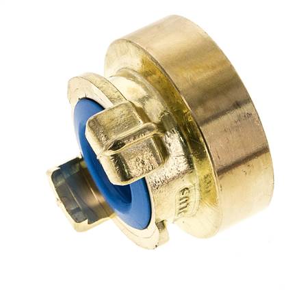 Coupleur en laiton pour tuyau d'arrosage GEKA femelle 1 1/2'' KTW