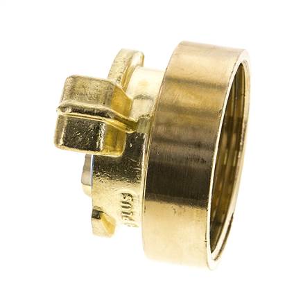 Coupleur en laiton pour tuyau d'arrosage GEKA femelle 1 1/2'' KTW