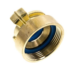 Coupleur en laiton pour tuyau d'arrosage GEKA femelle 1 1/2'' KTW