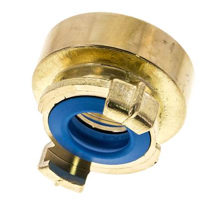 Coupleur en laiton pour tuyau d'arrosage GEKA femelle 1 1/2'' KTW