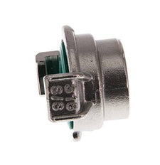 Coupleur femelle 3/4'' GEKA pour tuyau d'arrosage en acier inoxydable