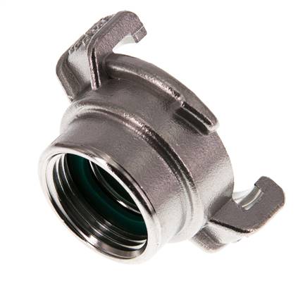 Coupleur femelle 3/4'' GEKA pour tuyau d'arrosage en acier inoxydable