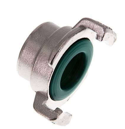 Coupleur femelle 3/4'' GEKA pour tuyau d'arrosage en acier inoxydable