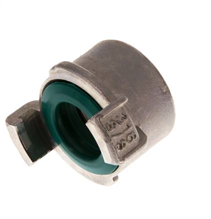 Coupleur femelle 1'' GEKA pour tuyau d'arrosage en acier inoxydable